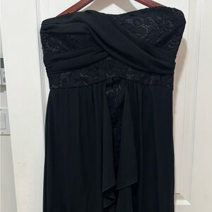 Le Chateau Black Maxi Skirt